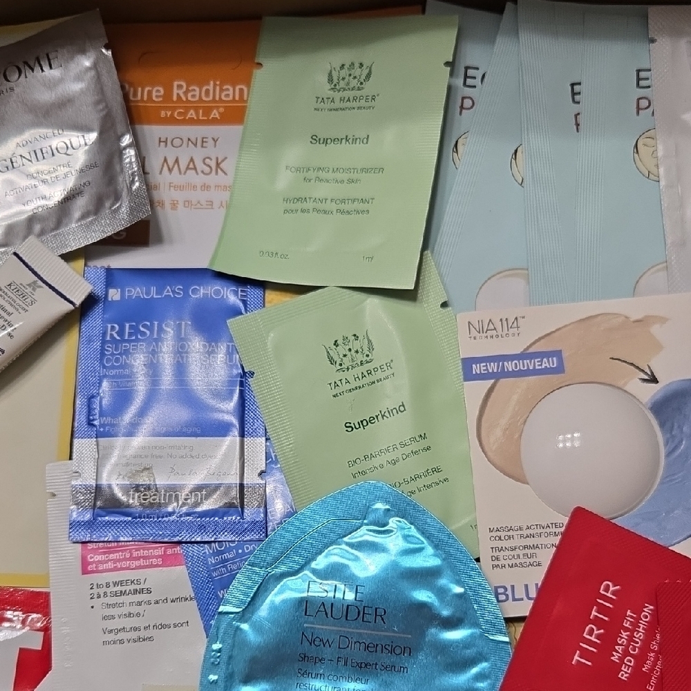 40+ Samples Kiehls Lancome Herbivore Glow Recipe Clarins Korean Skincare NEW - Picture 4 of 10